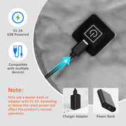 Portable USB heating pad lifestyle