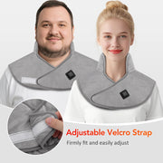 Heated wrap soft fabric close-up