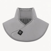 USB neck and shoulder heating pad — gray plush wrap packshot